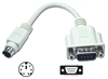 6 Inches DB9 Male to Mini6 Male for MS Serial Mouse to PS/2 Port CC2009AC 037229320091 Adaptor, Mouse, DB9M/Mini6M, MS AT/PS2 with 6" Cable 157842  CC2009AC CC2009AC adapters adaptors cables    2364  microcenter  Discontinued