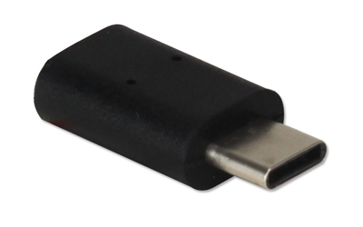 USB-C Male to Micro-USB Female USB 2.0 Adaptor CC2232MFA 037229230987  Black microcenter 513607 Matthews, USB-C, Micro-B