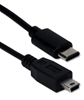 1-Meter USB-C to Mini-USB Sync & Charger Cable CC2234-1M 037229230550 Black microcenter 448235 Matthews Pending, USB-C, USB C 1-meter, 1meter, 1m, 3.3ft