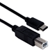 2-Meter USB-C to USB-B 3Amp Data Cable - CC2235-2M