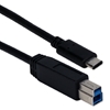 1-Meter USB-C to USB-B 3.2 Gen 1 5Gbps 3Amp Data Cable CC2236-1M 037229230598 Black microcenter 448238 Matthews Pending, USB-C, USB C 1-meter, 1meter, 1m, 3.3ft