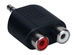 3.5mm Mini-Stereo Male to Dual RCA Female Speaker Adaptor - CC399MFA
