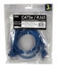 3-Pack 3ft 350MHz CAT5e/Ethernet Flexible Snagless Blue Patch Cord - CC5-03BL