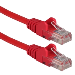 50ft 350MHz CAT5e Flexible Snagless Red Patch Cord CC711-50RD 037229711882