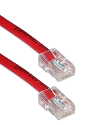 50ft 350MHz CAT5e Crossover Red Patch Cord CC712EX-50RD 037229716610