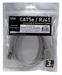 7ft Premium CAT5e/RJ45 PortSaver Shielded Gray Extension Cable - CC712MF-07