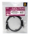 25ft CAT6 Gigabit Flexible Molded Black Patch Cord - CC715-25BK