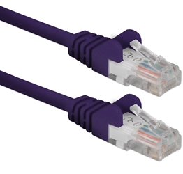 50ft CAT6 Gigabit Flexible Molded Purple Patch Cord CC715-50PR 037229715958