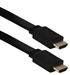 1-Meter HDMI 4K Flat CL3 In-Wall-Rated Blu-ray HDTV Cable - HDF-1M