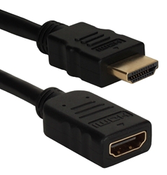 2-Meter High Speed HDMI UltraHD 4K Extension Cable HDXG-2M 037229004335 Cable, HDMI High Performance Extension Single Link for Flat Panel Video/Projector/HDTV, HDMI M/F, 2-Meters, 2-Meter, 2Meter, 2M 6.5ft (6.56ft), 30AWG HDMIXG-2M   14548  HDXG2M HDXG-2M  cables feet foot   2028  microcenter Edward Matthews Approved