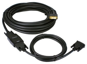 25-Meter FullHD DVI-D 720p/1080p PC/HDTV Video EQ Cable Extender Kit HSDVIG-25MK 037229491746