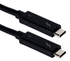 1-Meter Thunderbolt 3 20Gbps 100-Watts USB-C Certified Cable TB3-1M 037229232011 Black, USB-C, USB C, Thunderbolt 3 1-meter, 1meter, 1m, 3.3ft