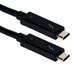 2-Meter Thunderbolt 3 20Gbps 100-Watts USB-C Certified Cable - TB3-2M