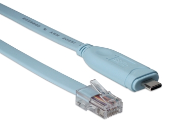 6ft USB-C to RJ45 Cisco RS232 Serial Rollover Cable UR-2000M2-RC USB to RJ45 Serial RS232 Adaptor, with Built-in 6ft Cable
