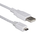 2-Meter Micro-USB Sync & Charger Cable for Smartphone, Tablet, MP3, PDA and GPS - USB1M-2M