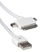 2-Meter USB Dock Sync & Charger 3-in-1 Cable for Smartphones and Tablets - USBCC-2M