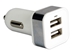 2-Port 3.4Amp USB Car Charger Kit for iPod/iPhone/iPad/iPad 2/iPad 3 - USBCC-K2