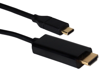 3ft USB-C / Thunderbolt 3 to HDMI UltraHD 4K/60Hz Video Converter Cable USBCHD-03 037229231809 Black microcenter 514144 Matthews, HDMI to USB-C, HDMI to USBC, HDMI to USB C, USB-C to HDMI, USBC to HDMI, USB C to HDMI