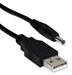19 Inches USB to 3.5mm Barrel Jack 5vDC Power Cable - USBDC-A50CM