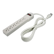 QVS 9-Outlets 150J Surge Protector Wall Mountable with 3ft Cord 