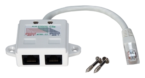 StarTech.com Splitter RJ45 - Cat5 / Cat 5e - Répartiteur Ethernet
