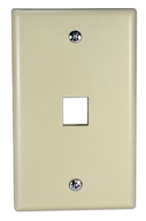 1Port Biege Wall Plate for Modular Keystone Jack C5WP-1P 037229714708 Category 5 - C5 Basic Wall Plate Assemblies, Wall Plate, Beige, 1 Port C5WP-1PW  JE317-V1/WH-UN 538876  C5WP1P C5WP-1P      2208  microcenter Eckhardt Discontinued