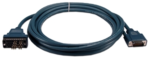 6ft DB60 to DTE V.35 Serial Cisco Router Cable CABV35MT-06 037229332414 Cable, Cisco Router, LFH60M (DB60) to V.35M, Serial DTE, 6ft CABV35MT06 CABV35MT-06  cables feet foot   2284