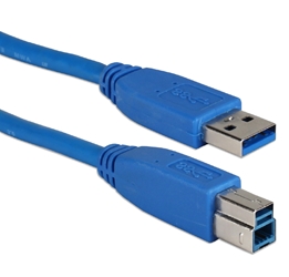 10ft USB 3.0/3.1 Compliant 5Gbps Type A Male to B Male Blue Cable CC2219C-10 037229230017 USB 3.0 Certified Super-Speed Cables for Printer, Scanner, External Drive and PC/Hub, A/B M/M, 10ft 590513 TW8094 CC2219C10 CC2219C-10  cables feet foot   2507 IMCE microcenter Edward Matthews Approved
