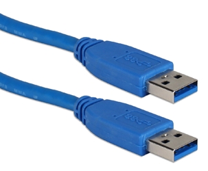 10ft USB 3.0/3.1 Type A Male to Male 5Gbps Blue Cable CC2229C-10 037229230161