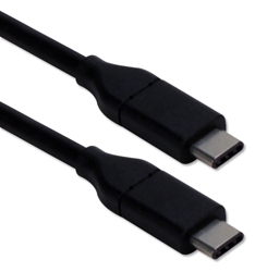 1-Meter USB-C to USB-C 3.1 10Gbps 60-Watts Sync & Power Cable CC2230A-1M 037229230635 Black microcenter 448260 Matthews Pending, USB-C, USB C