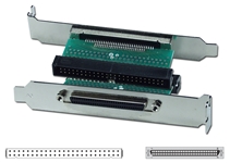 SCSI IDC50 Male to HPDB68 (MicroD68) Female External Port Adaptor CC693PN 037229693034 Adaptor, Add a HPDB68 External Port from Internal SCSI, IDC50P/HPDB68F with Bracket (Hex) 426767  CC693PN CC693PN adapters adaptors     2949  microcenter  Discontinued