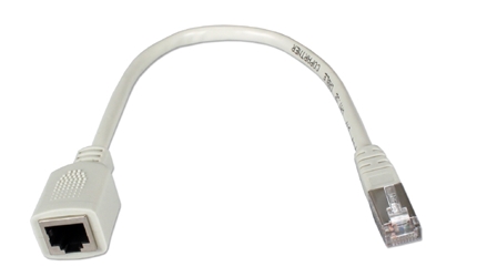 1ft 350MHz CAT5e Ethernet/Telco PortSaver Shielded Gray Patch Cord CC712MF-01 037229712469 Cable, PortSaver Series/Dongle, CAT5E RJ45 Category 5 Enhanced Stranded, LAN Patch Extension Cord, Gray, RJ45 M/F, 1ft 128132 RC3846 CC712MF01 CC712MF-01  cables feet foot   3088 IMCE microcenter Edward Matthews Approved