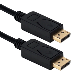 15ft DisplayPort 1.4 UltraHD 8K Black Cable with Latches DP8-15 037229002737 Cable, DisplayPort v1.1 Compliant, Digital Audio/Video with DHCP, 15ft DP815 DP8-15  cables feet foot