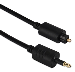 10ft Toslink to MiniToslink Digital/SPDIF Optical Audio Cable FCTKM-10 037229488562 Toslink to Mini-Toslink Digital/SPDIF Optical Audio Fiber Cable, Multi-channel Surround Sound, 10ft 736397 PY7719 FCTKM10 FCTKM-10  cables feet foot   3331 IMCE microcenter Edward Matthews Approved