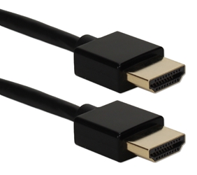 10ft High Speed HDMI UltraHD 4K with Ethernet Thin Flexible Cable HDT-10F 037229401592