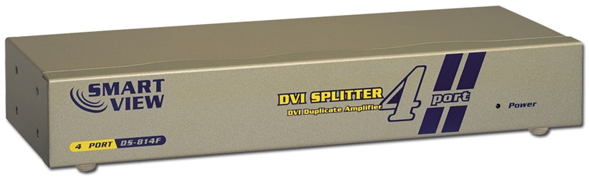 4Port DVI Digital Video Splitter/Distribution Amplifier with 1U Rack Mountable Case MDVI-14 037229006612