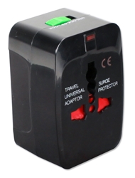 Premium World Power Travel Adaptor Kit with Surge Protection PA-C3 037229334210 All-in-1 Global/World Travel Power Adaptor with Surge Protection for US, UK, Europe, Asia and more PA-C1  931L 90852 NZ7282 PAC3 PA-C3 adapters adaptors     3974 IMCE microcenter Zachary Sheets Approved