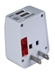 Premium World Travel Power Adaptor with Surge Protection & 2.1A Dual-USB Charger - PA-C4