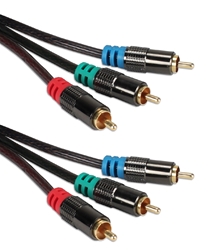 100ft HDTV Triple-RCA Premium Component Video Combo Cable RCA3V-100 037229400649 Cable, Triple-RCA Component Video Premium 75ohm Color-Coded RGB Shielded Cable, 3RCA M/M, 100ft RCA3V100 RCA3V-100  cables feet foot   3719  microcenter Edward Matthews Rejected