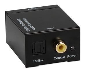 Digital S/PDIF to Stereo Analog RCA Audio Converter SPDIF-RCA 037229488616
