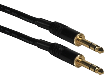 10ft Premium 1/4 TRS Male to Male Balanced Shielded Audio Cable TRSP-10 037229402063