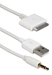 0.5-Meter Hi-fi Stereo Audio & USB Sync/Charger Cable for iPod/iPhone & iPad/2/3 - AC-US05M