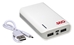 6000mAh Dual USB 2.1Amp Battery Power Bank Kit for Smartphones and Tablets - BP-6000WHD