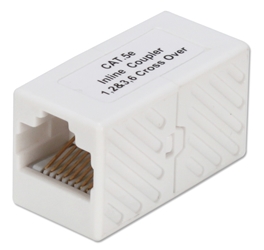 350MHz CAT5e/RJ45 Female to Female Crossover Coupler C5X45FF 037229715446 Category 5E - CAT5e Crossover Coupler, Powersum Certified, RJ45F/F Enhanced C5X45FFB  JE315X/WH JE315B-CE/WH 530253  C5X45FF C5X45FF      2214  microcenter Michael Weiler Approved
