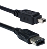 3ft IEEE1394 FireWire/i.Link 6Pin to 4Pin A/V Black Cable CC1394B-03 037229139617 Cable, IEEE1394 FireWire/i.Link for Audio/Video, Mobile/Portable, 6 to 4 Pins, 3ft 167650 PY7687 CC1394B03 CC1394B-03  cables feet foot   2313 IMCE microcenter Edward Matthews Approved