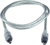 6ft IEEE1394 FireWire/i.Link 4Pin to 4Pin A/V Translucent Cable CC1394C-06T 037229139761 Cable, IEEE1394 FireWire/i.Link for Audio/Video, 4 to 4 Pins, 6ft, Translucent 169326  CC1394C06T CC1394C-06T  cables feet foot   2338  microcenter  Discontinued