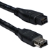 3ft IEEE1394b FireWire800/i.Link 9Pin to 6Pin Black Cable - CC1394F6-03