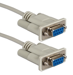 10ft DB9 Female to Female Serial RS232 Null Modem Cable CC2045-10 037229330489 Cable, Serial RS232 Null Modem, DB9F/F, 10ft CC2045-06N   132837 N06305 CC204510 CC2045-10  cables feet foot   2371 IMCE microcenter Edward Matthews Approved