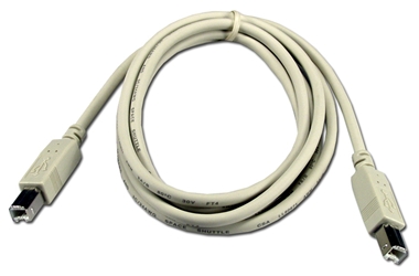 15ft USB Compliant Type B Male to Male Beige Cable CC2211-15 037229228182