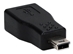 High-Speed Micro-USB Female to Mini-USB Male Adaptor - CC2221C-MF